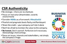 Being Authentic with Corporate Social Responsibility