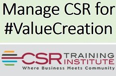 Know your Why: Five Steps to Managing CSR for Value