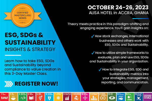 ESG, SDGs & SUSTAINABILITY: Insights & Strategy